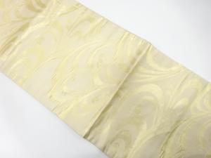 アンティーク　流水模様織り出し袋帯（材料）